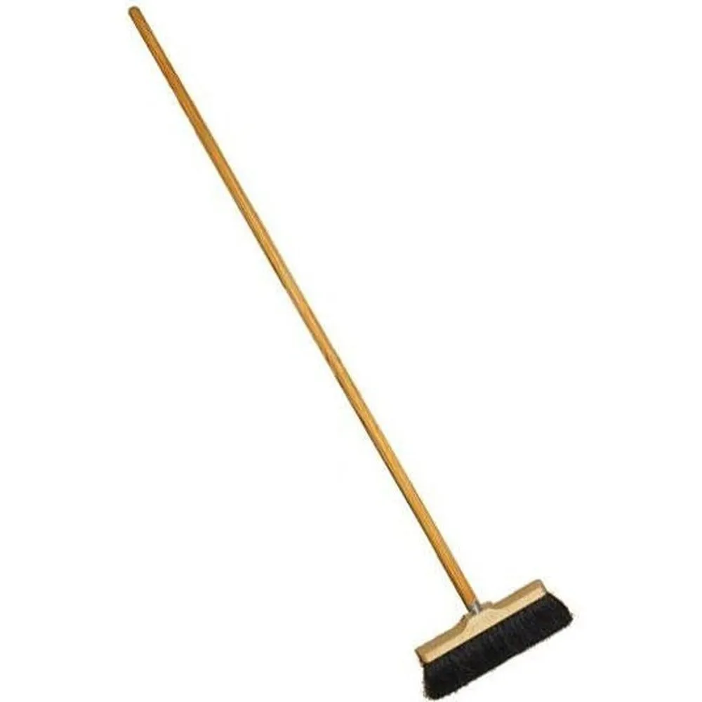 Outdoor Broom with Stiff Arenga Leaf Fibres - Large Item