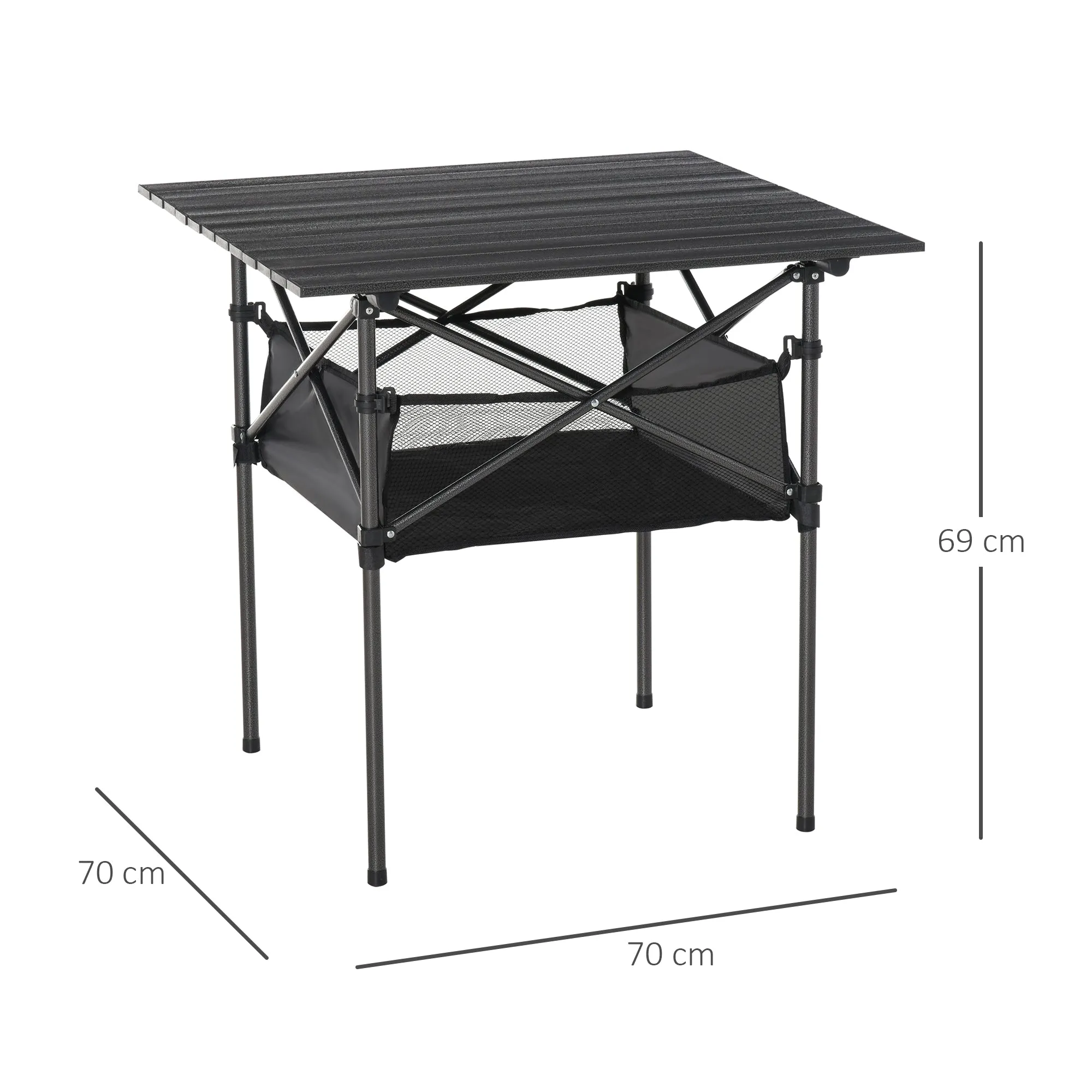 Outdoor Folding Camping Table W/ Storage Bag