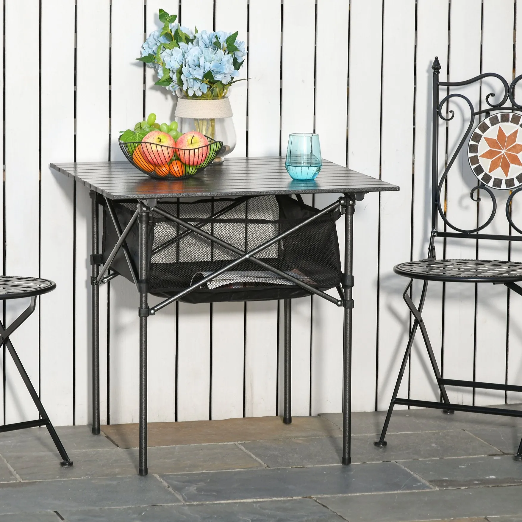 Outdoor Folding Camping Table W/ Storage Bag