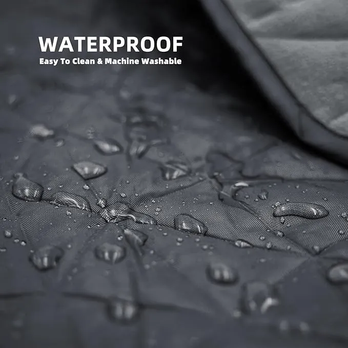 Outdoor Waterproof Blanket, Foldable Fleece Stadium Blanket for Outdoor Sports Event,Camping,Concerts, Car,Pet,Picnics -Windproof, Wearable,Machine Washable 80"x58"