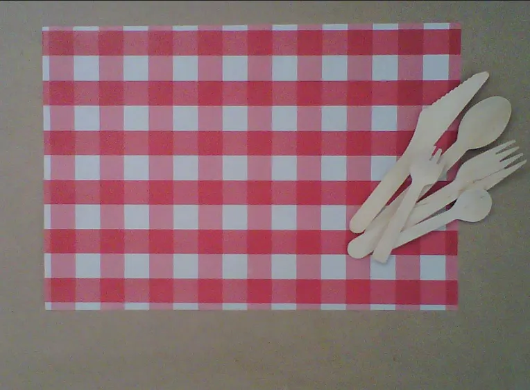 Papel tipo picnic (25 piezas)