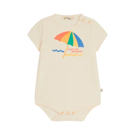 Parasol Print Short Sleeve Bodysuit