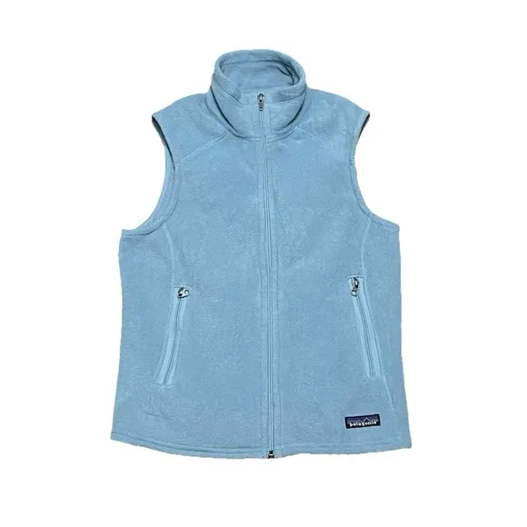 Patagonia Synchilla Fleece Vest Light Blue Women's Size Small