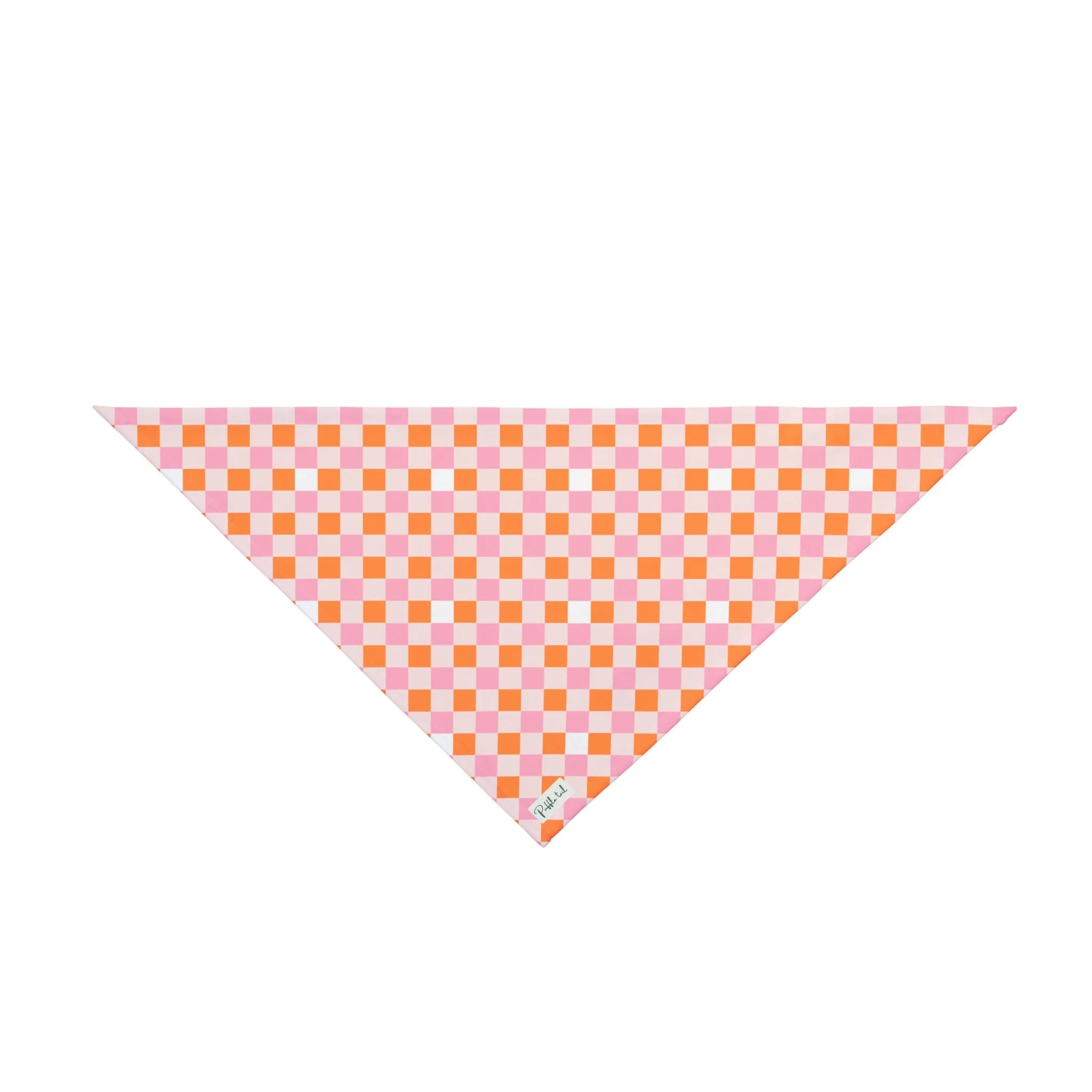Peachy Picnic Checkered Bandana 🍑🧺