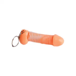 Pecker Slinky Key Chain