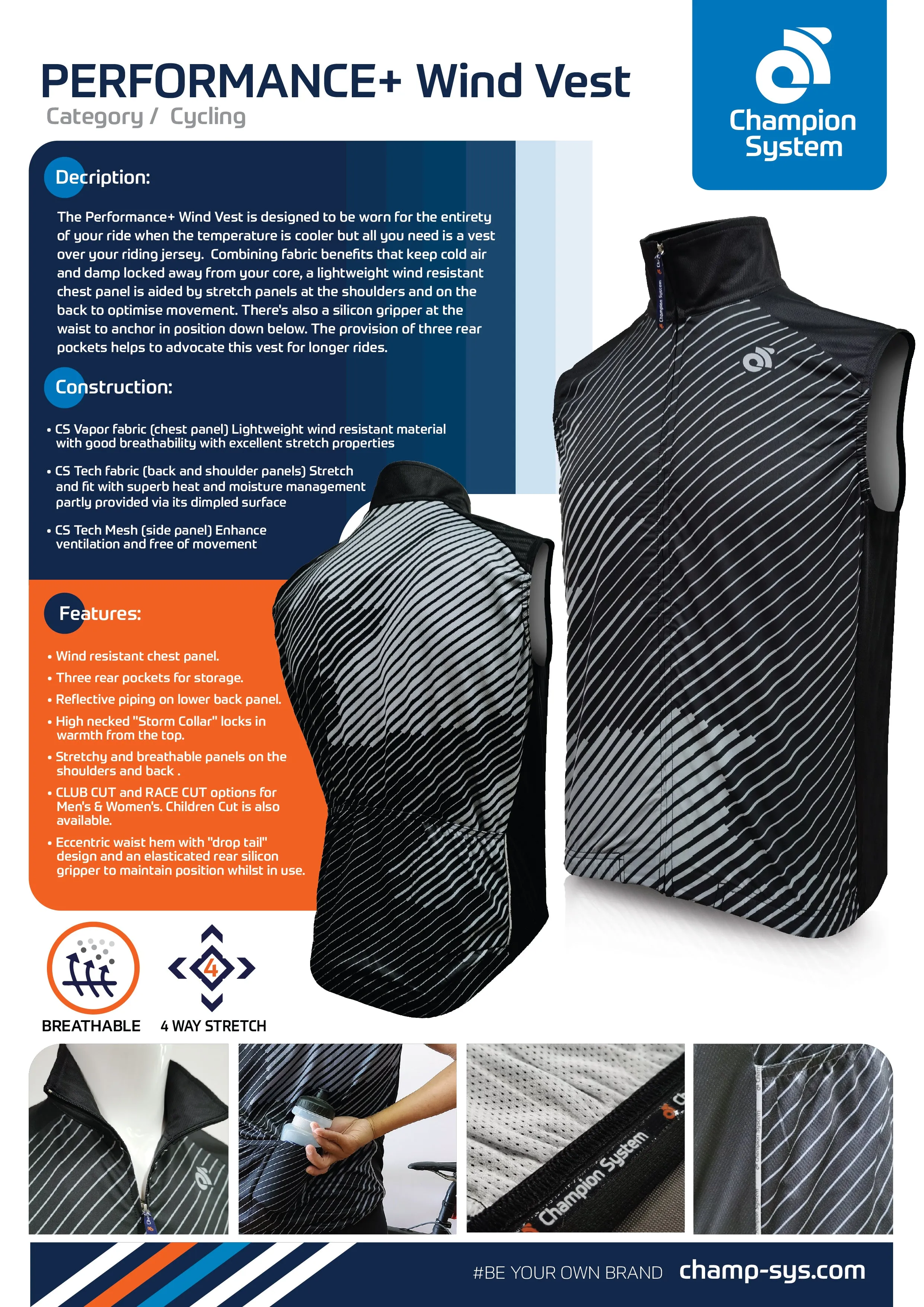 Performance  Wind Vest