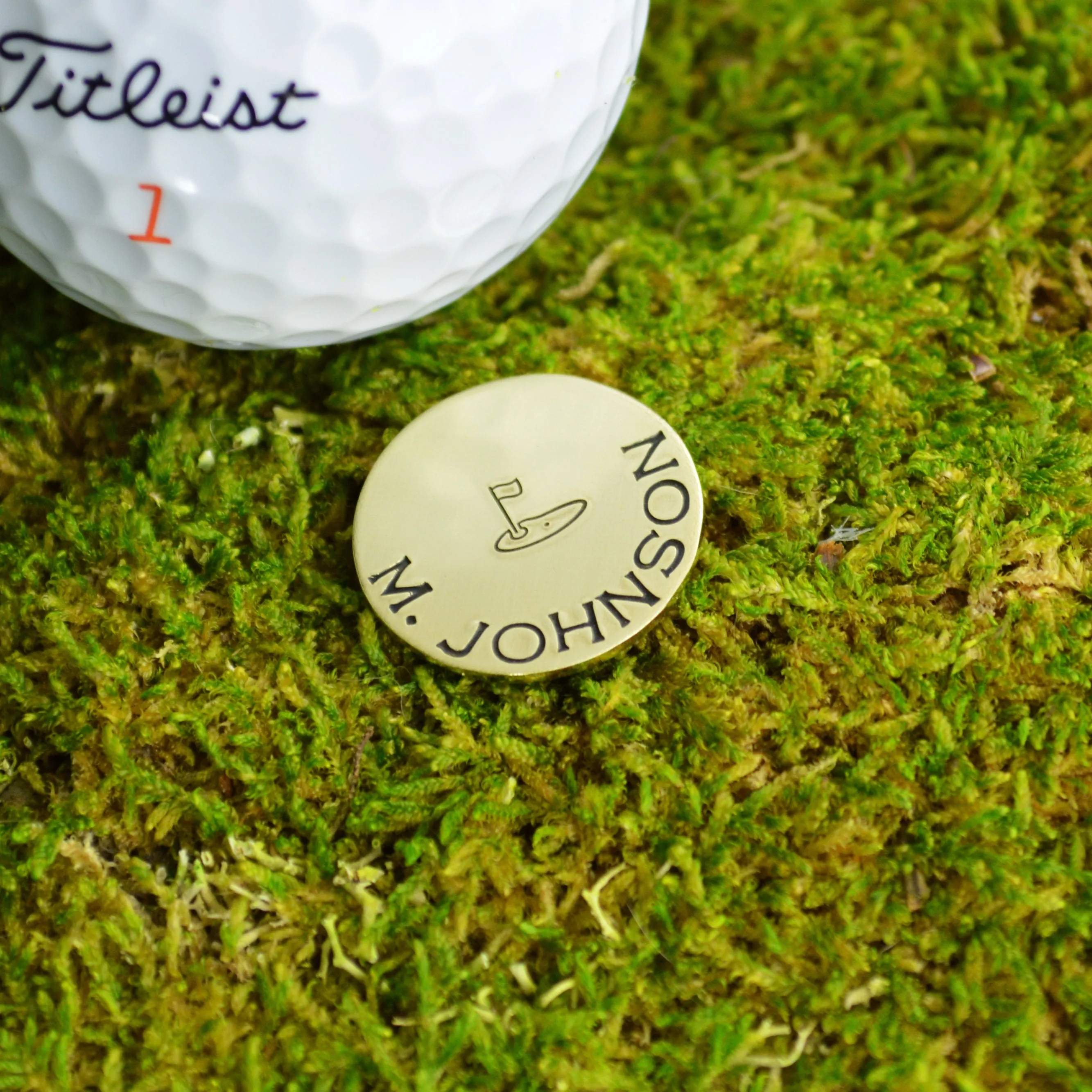 Personalized Golf Ball Marker
