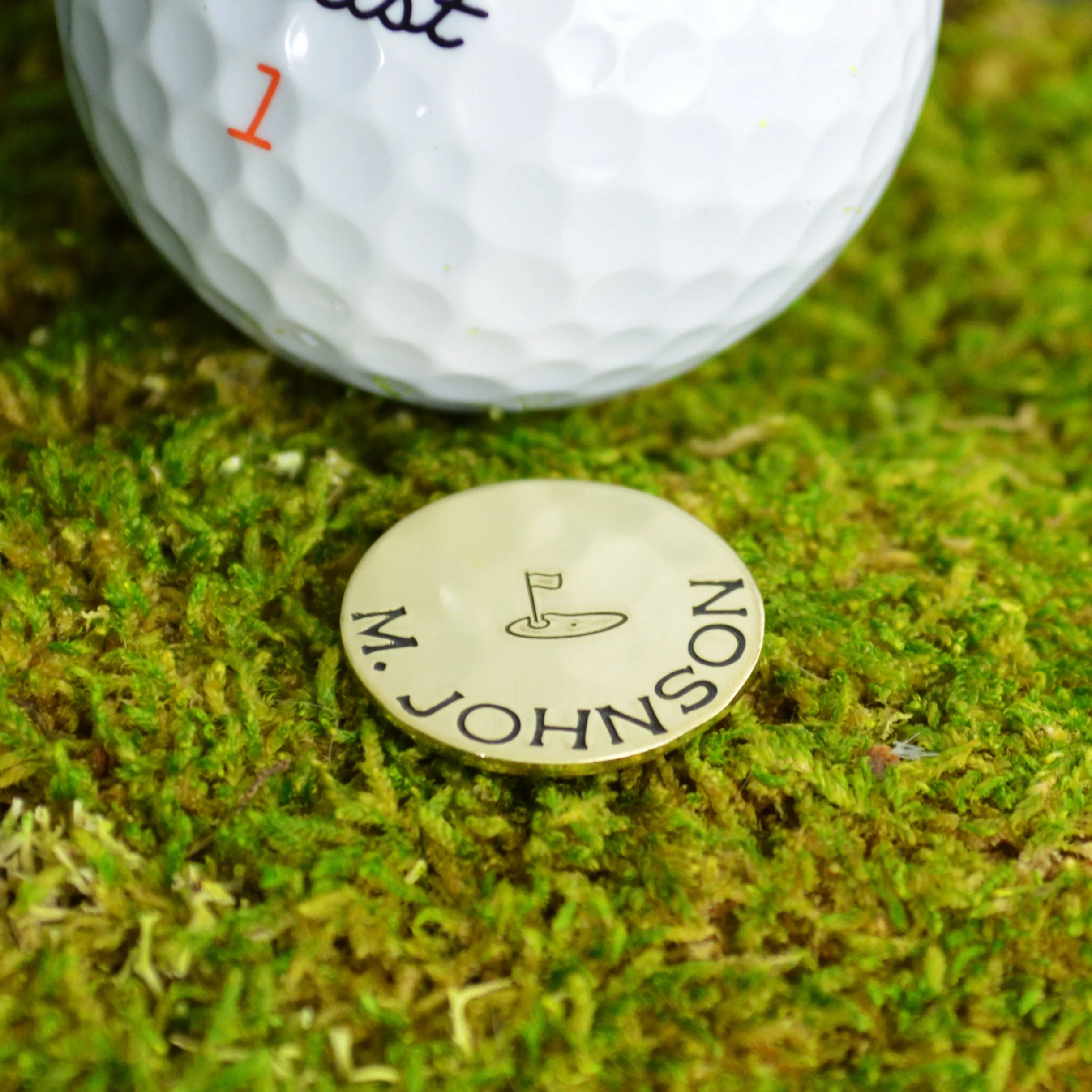 Personalized Golf Ball Marker
