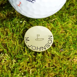 Personalized Golf Ball Marker