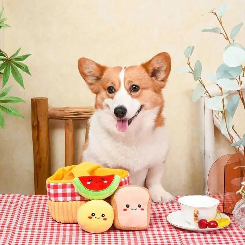 Picnic Basket Burrow Dog Toy