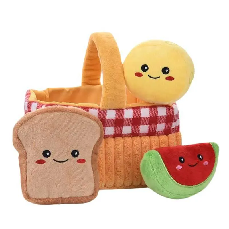 Picnic Basket Burrow Dog Toy