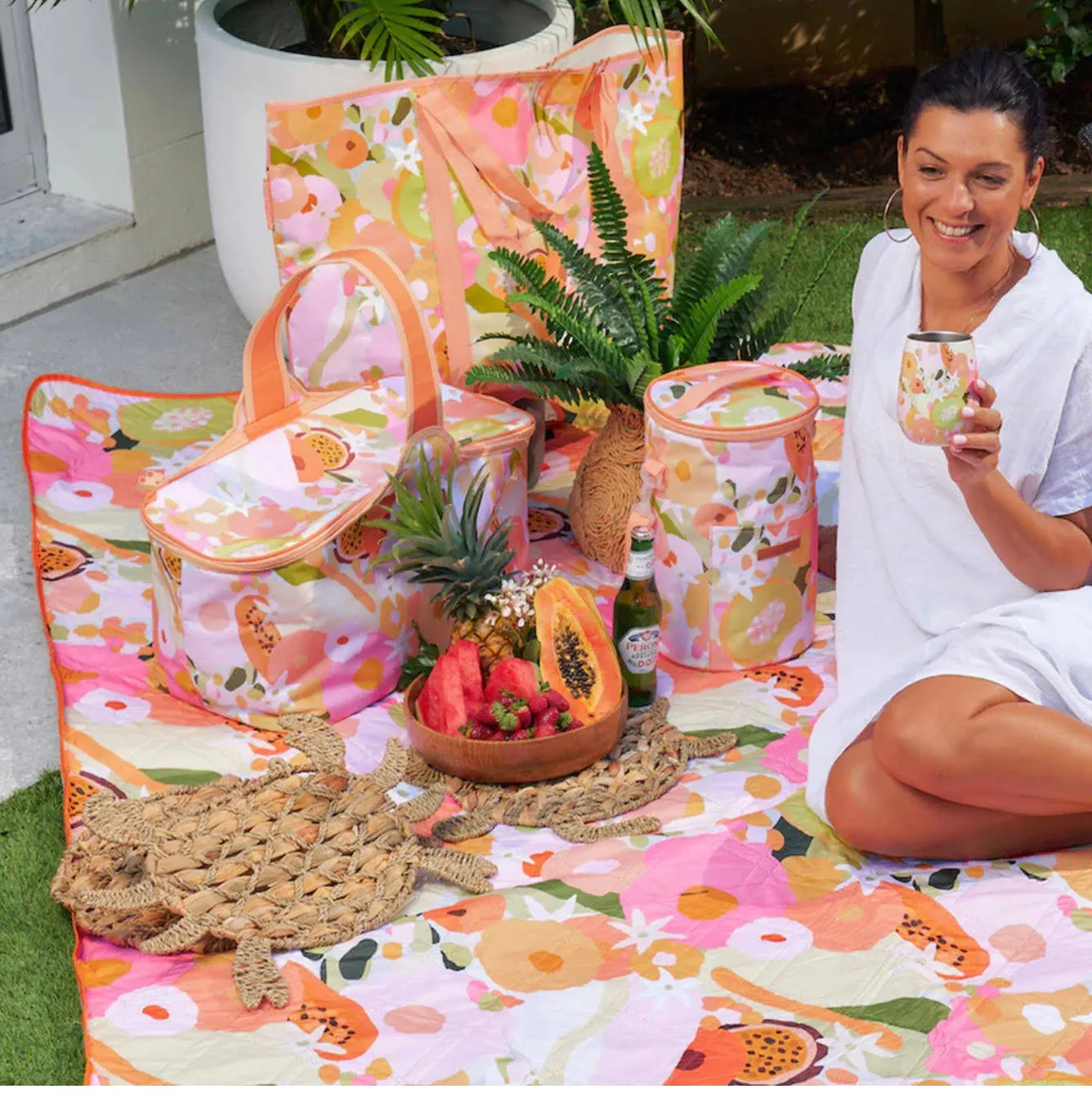 Picnic Cooler Bag - Tutti Fruitti