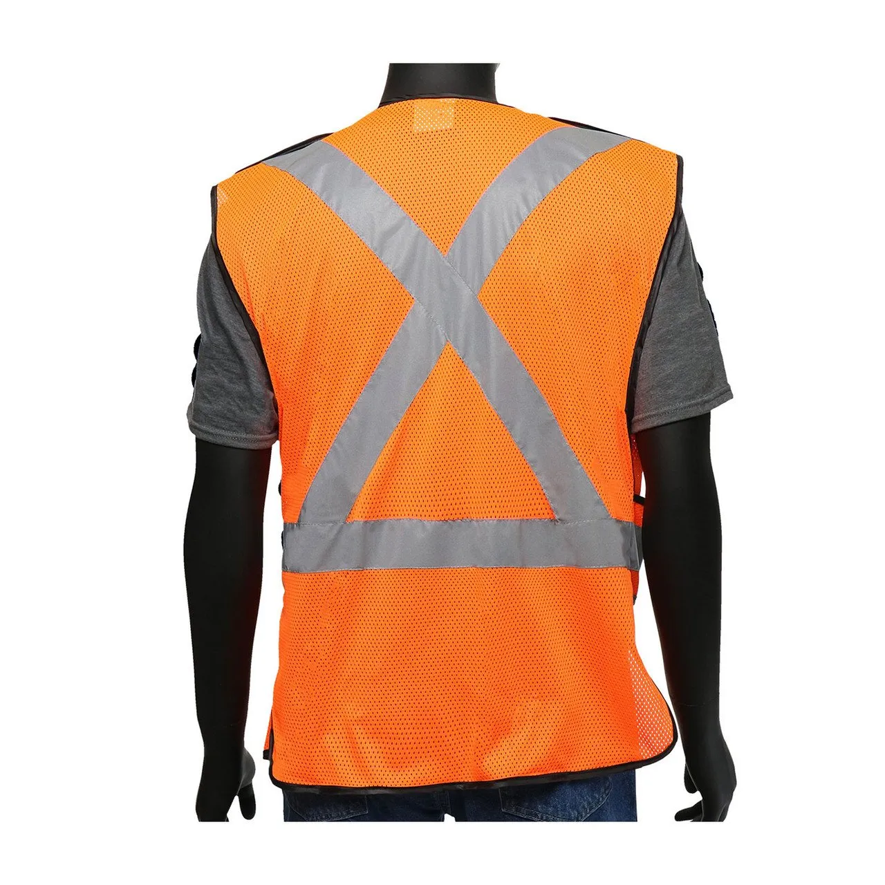 PIP Viz-Up 3 Pocket Expandable Mesh Breakaway Vest 4720