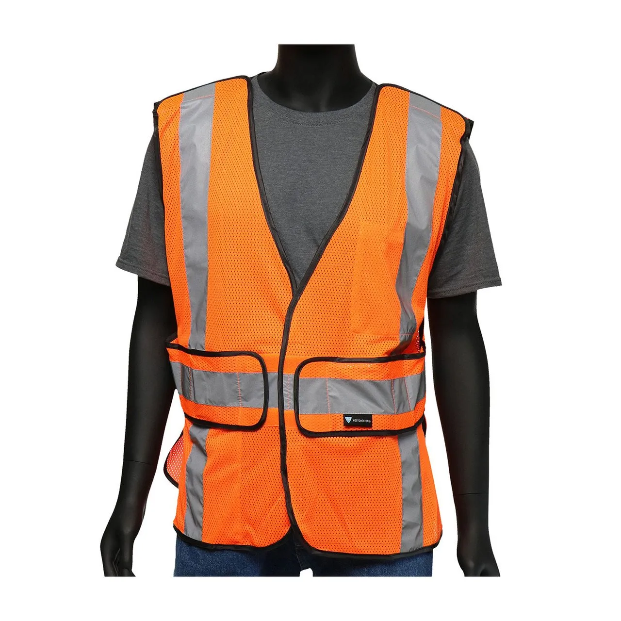 PIP Viz-Up 3 Pocket Expandable Mesh Breakaway Vest 4720