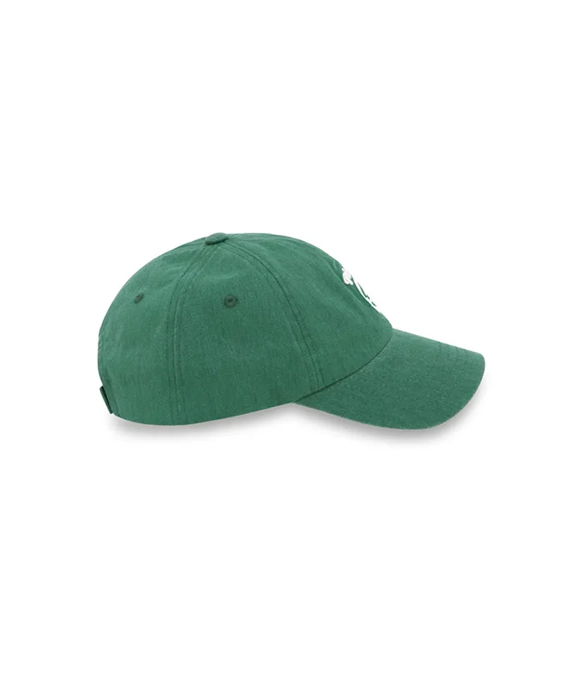 PIV'VEE Calivee Applique Ball Cap - Pine Green