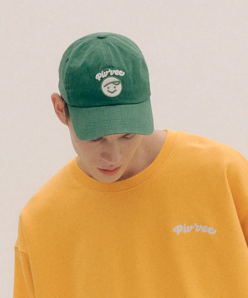 PIV'VEE Calivee Applique Ball Cap - Pine Green