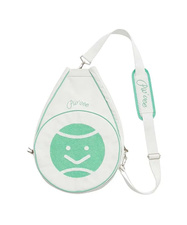 PIV'VEE Racket Bag - Cloud White