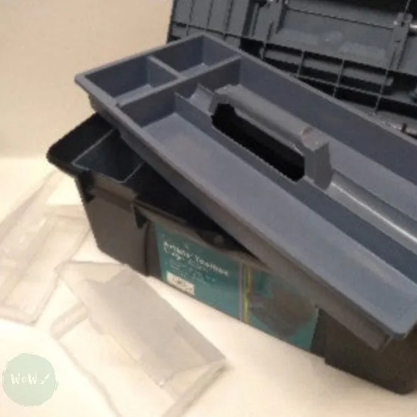 Plastic Storage Box - 40cm Artist's Carry Box