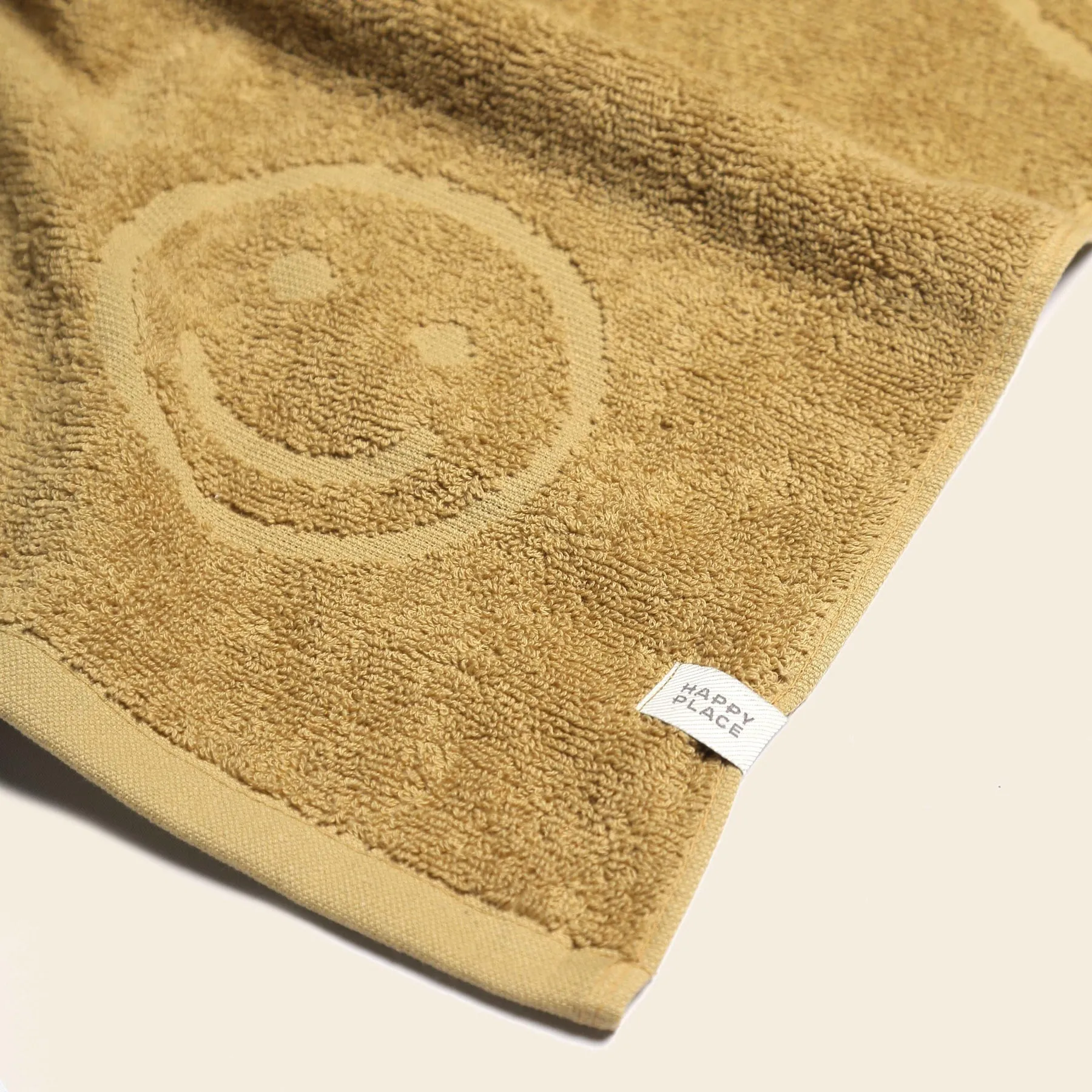 Poolside Smiley Terry Beach Towel