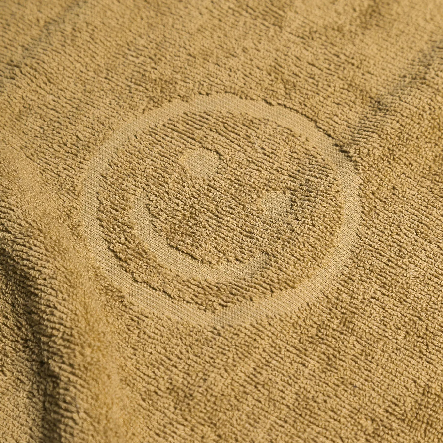 Poolside Smiley Terry Beach Towel