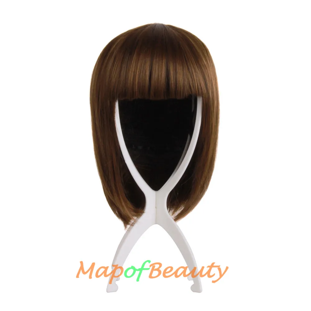 Portable Removable Collapsible Plastic Wig Stand,Wig Display Tool,Wig Rack