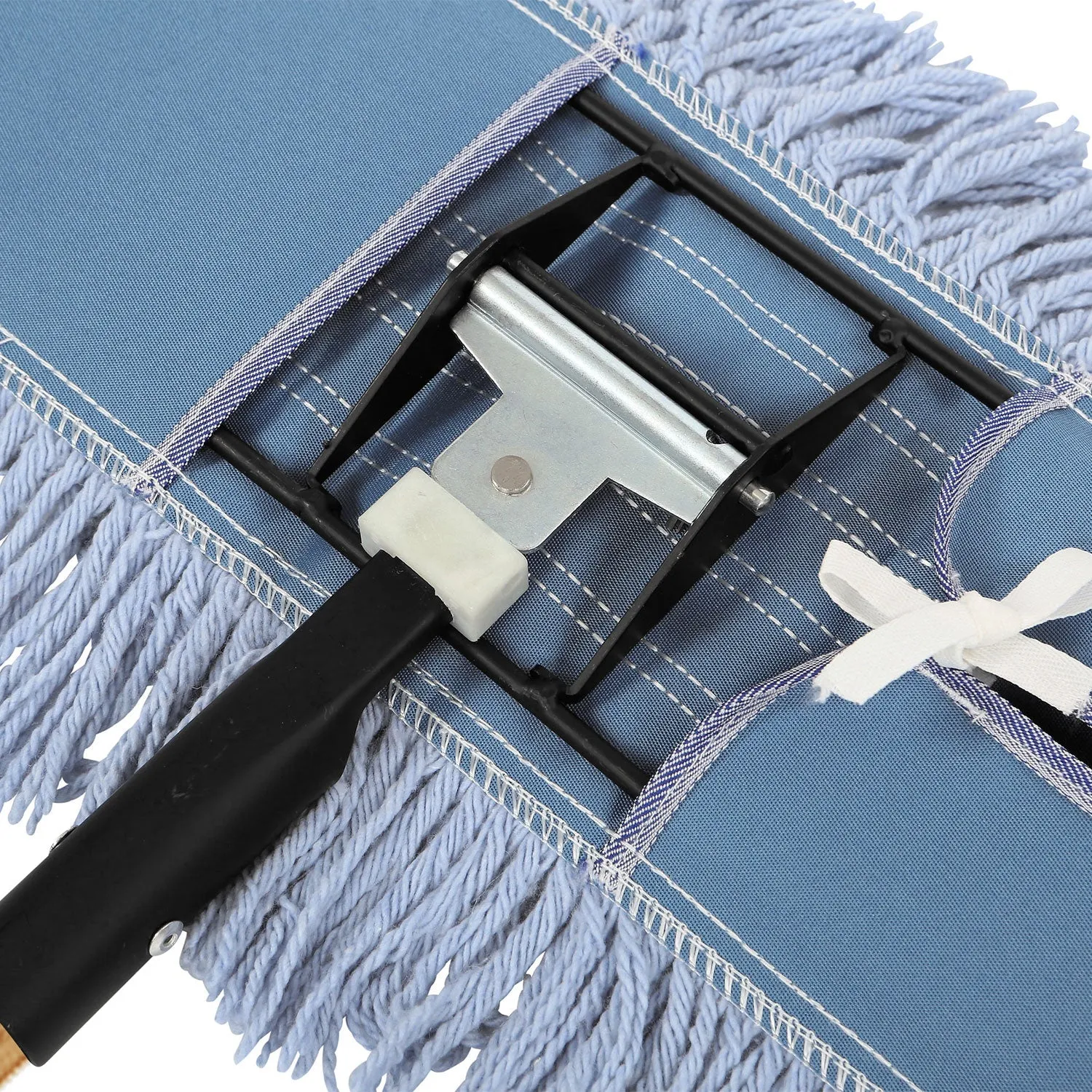 Pro-Stat® Completed Dust Mop with Snap-On Frame and 60" Metal Handle - Sold By The Case