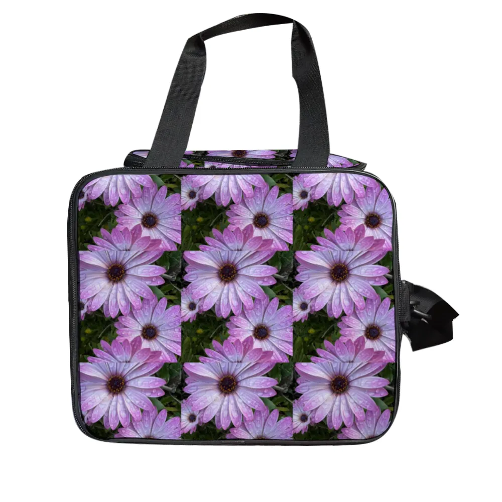 Purple Daisies Multi Function Large Waterproof Bag
