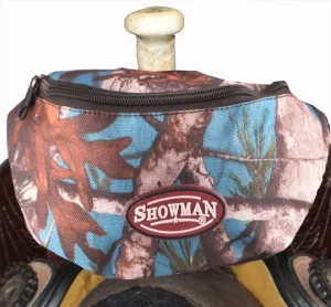 Real Oak Insulated Nylon Saddle Pouch Teal