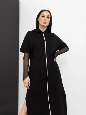 Reflective Revel Dress | Black | XLab
