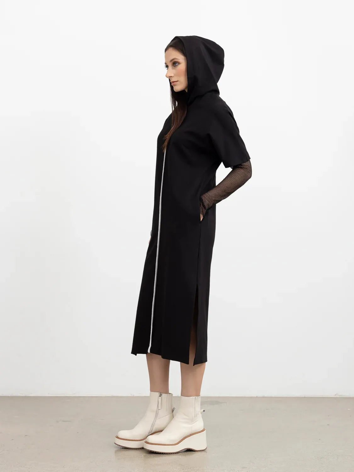 Reflective Revel Dress | Black | XLab