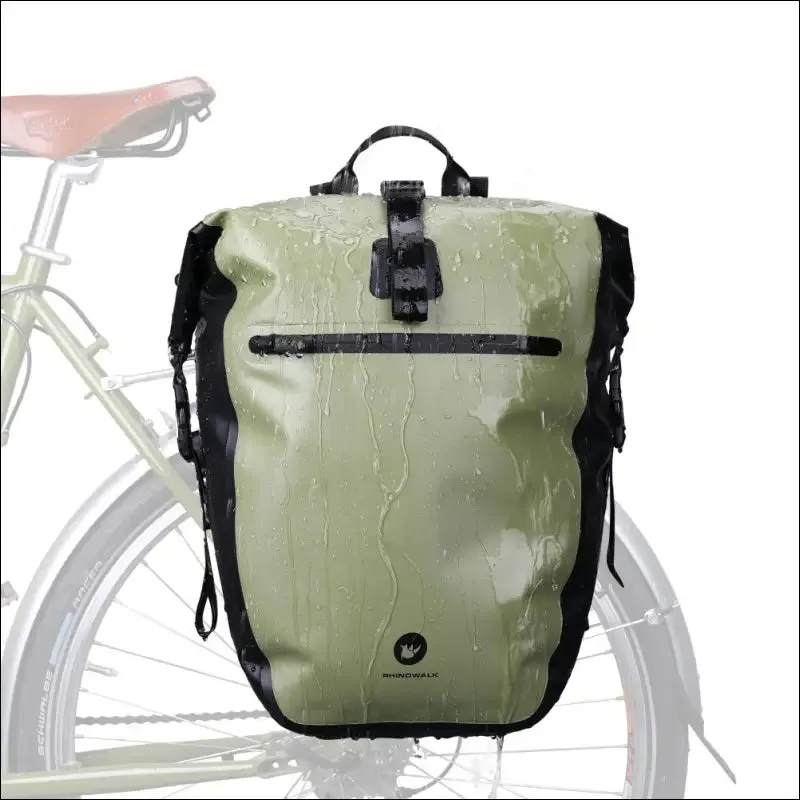 Rhinowalk 2021 bicycle bag&pannier fully waterproof 27l big bike bag capacity multifunctional rear