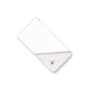 Rhodium Plated Star Diamond Money Clip