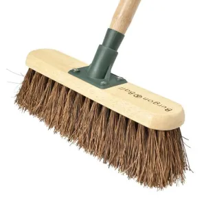 RHS Garden Broom with Bassine Bristles - Large Item