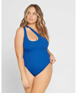 Ribbed Phoebe One Piece Classic Indigo