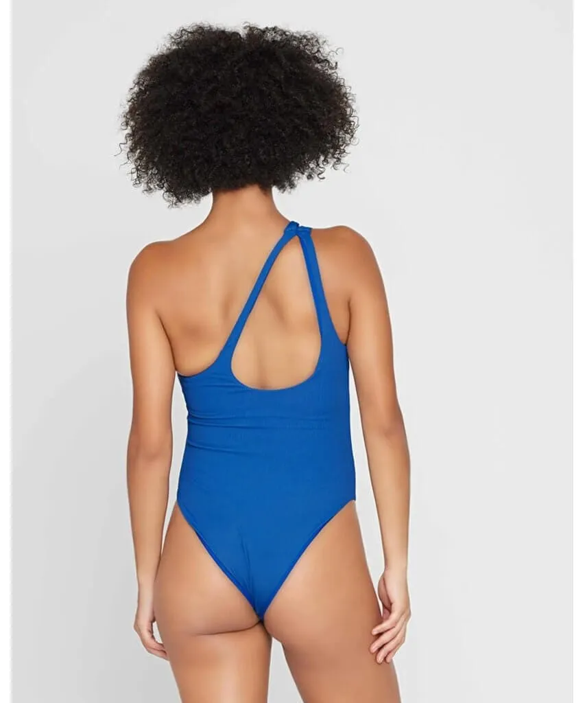 Ribbed Phoebe One Piece Classic Indigo