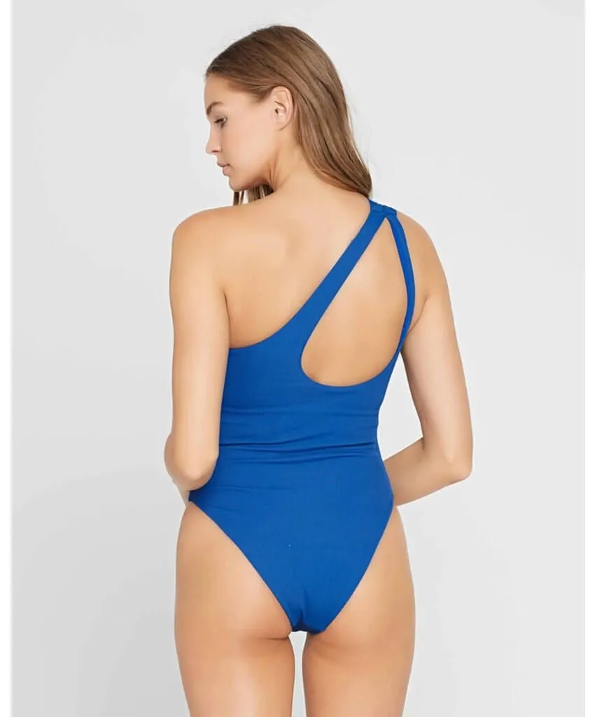 Ribbed Phoebe One Piece Classic Indigo