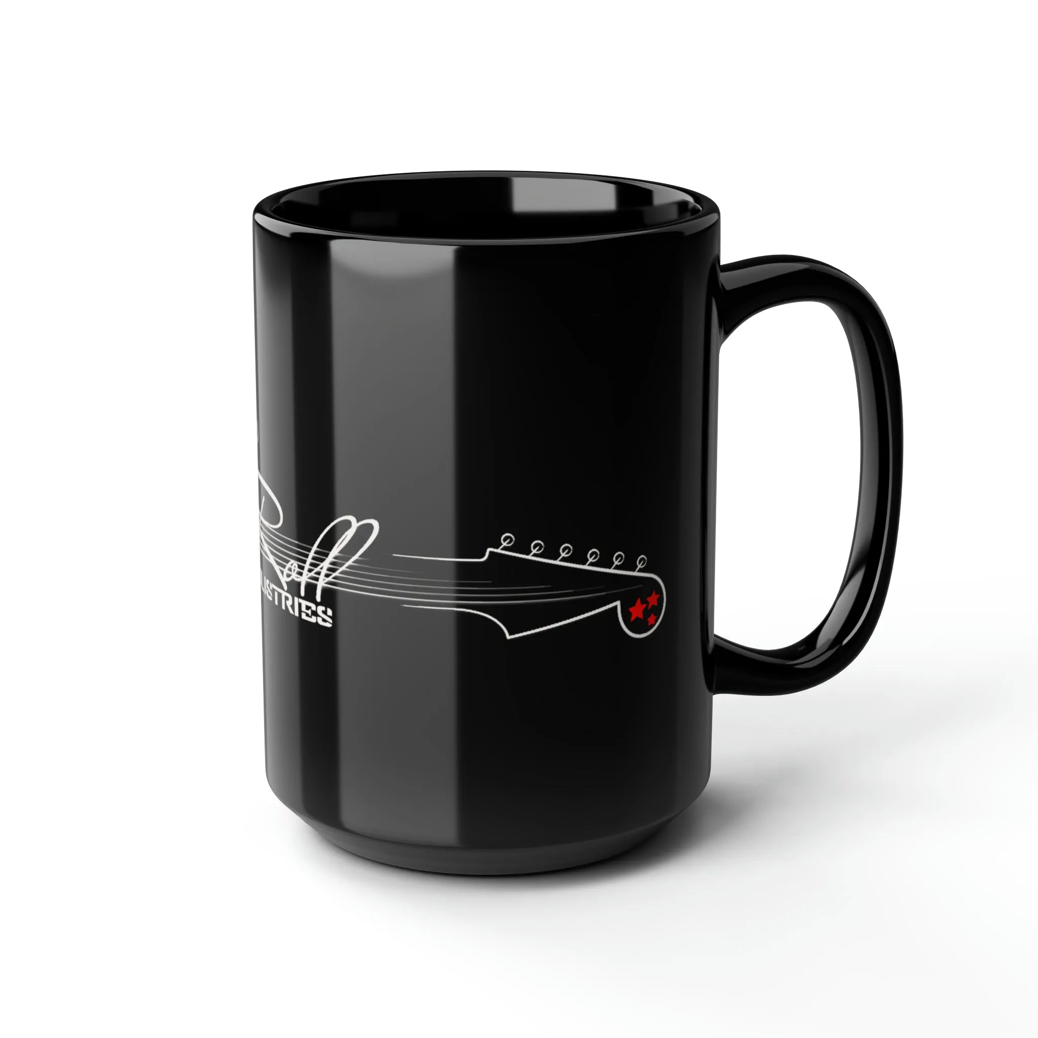 Rock N Roll /Black Mug, 15oz