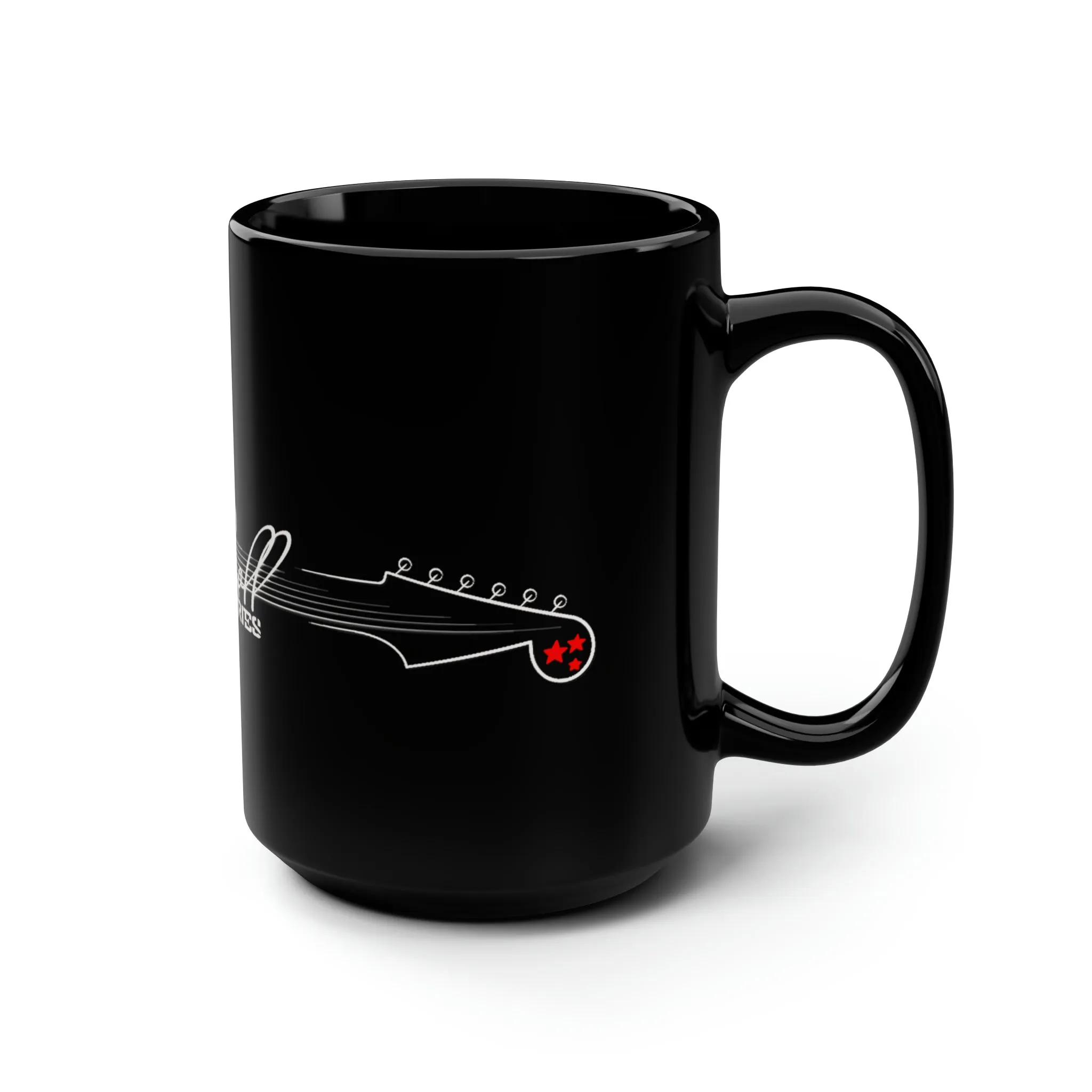 Rock N Roll /Black Mug, 15oz