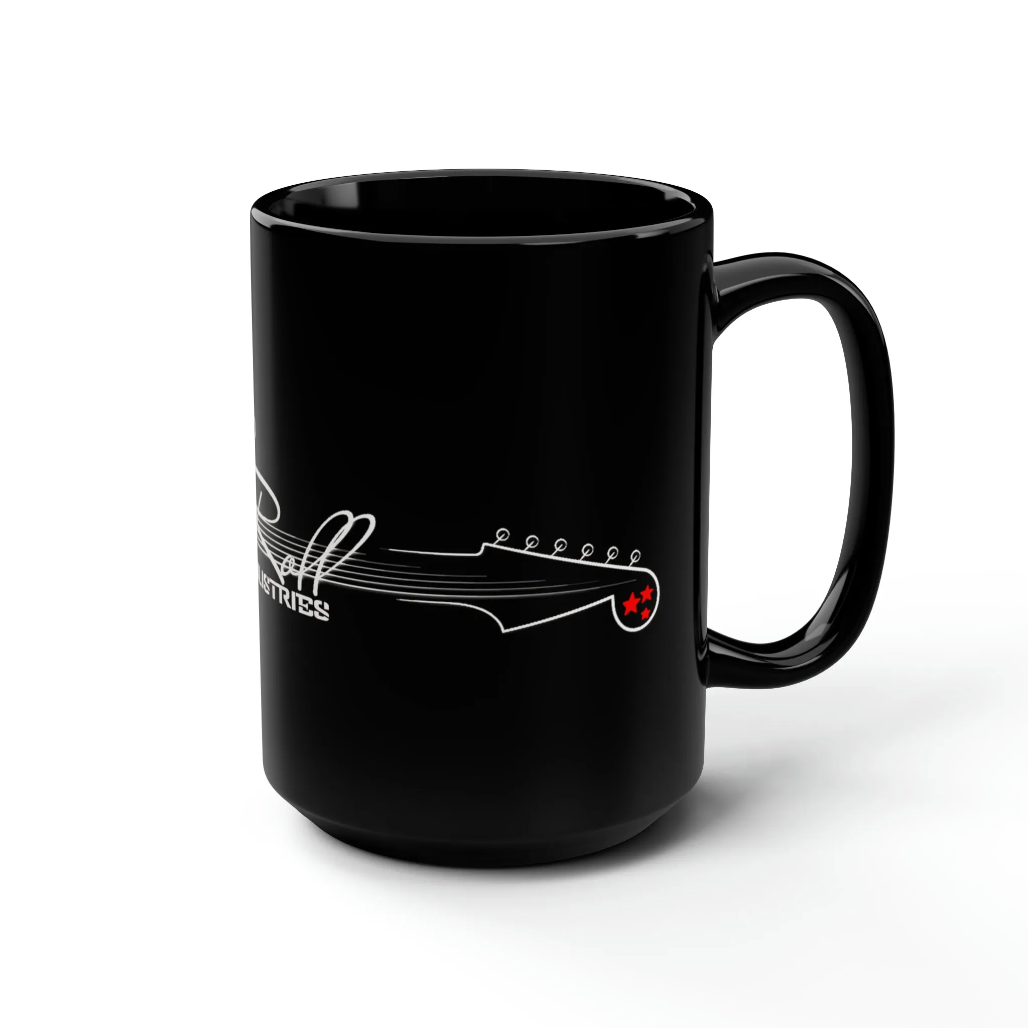 Rock N Roll /Black Mug, 15oz
