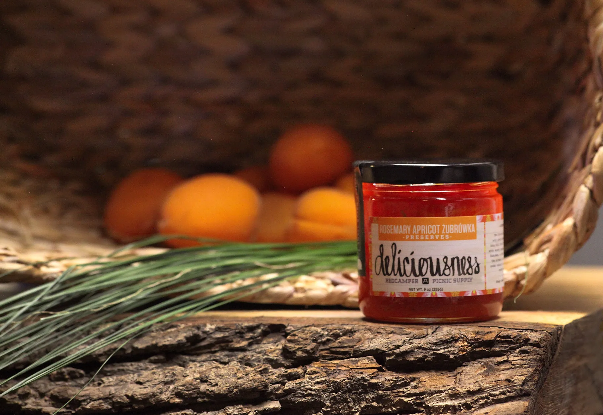 Rosemary Apricot Żubrówka Deliciousness: Cheeseboard Size