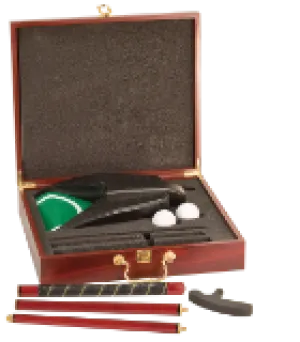 Rosewood Finish Executive Golf Set