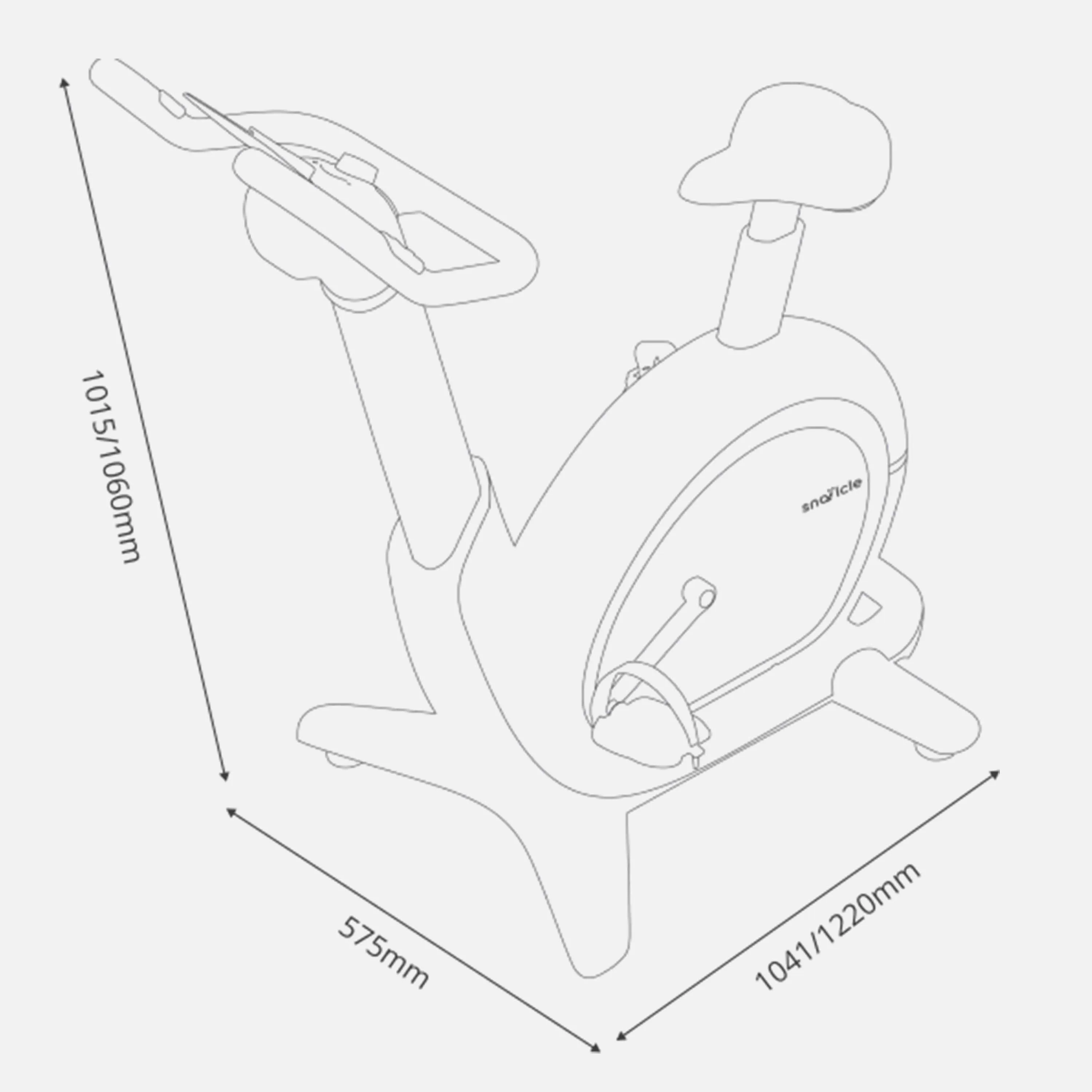 S1 UPRIGHT BLUETOOTH BIKE