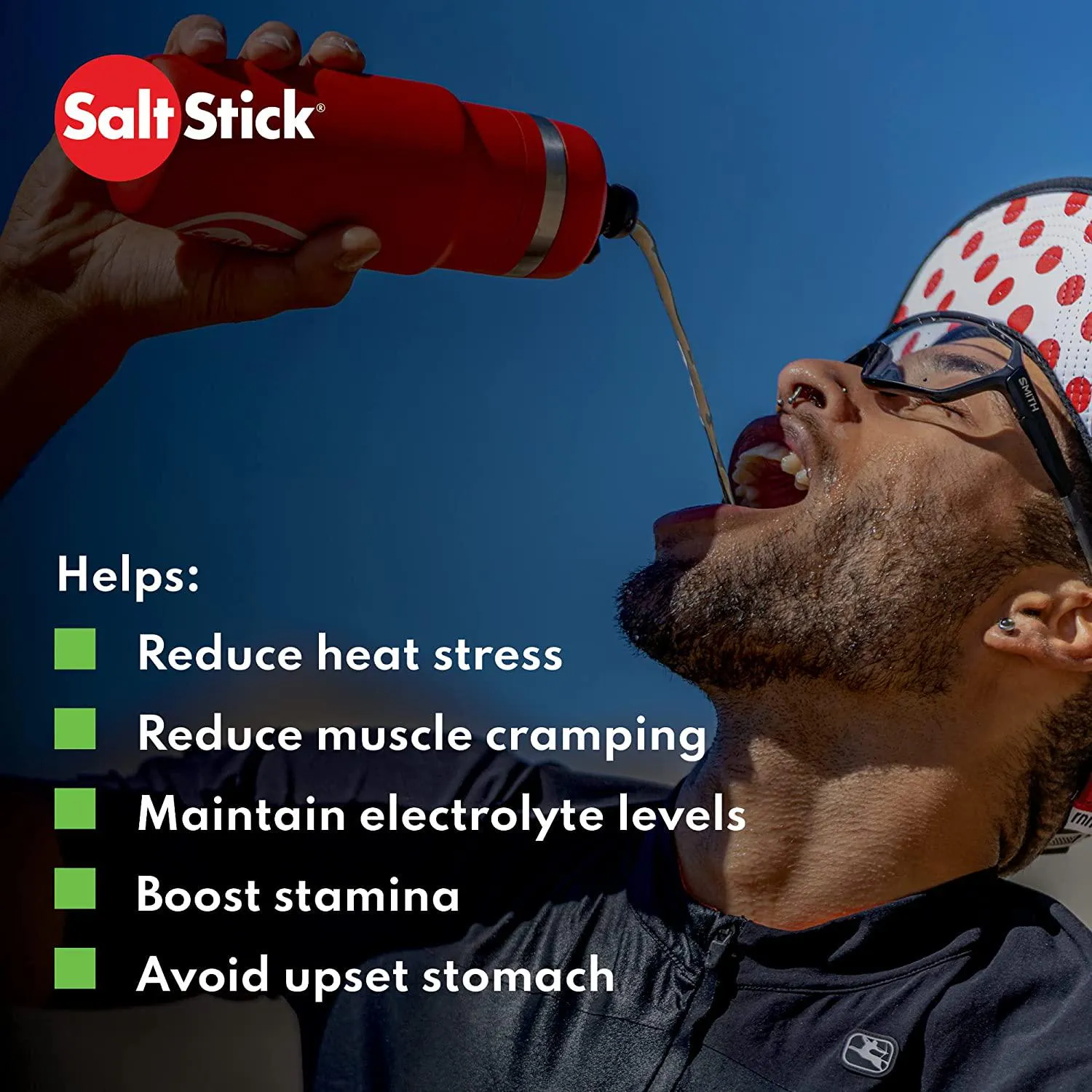 SaltStick DrinkMix, Electrolyte Replacement Drink Mix Powder for Rehydration, Exercise, Hiking and Sports Recovery, 12-ct Carton of Single Serving Packets, Lemon-Lime