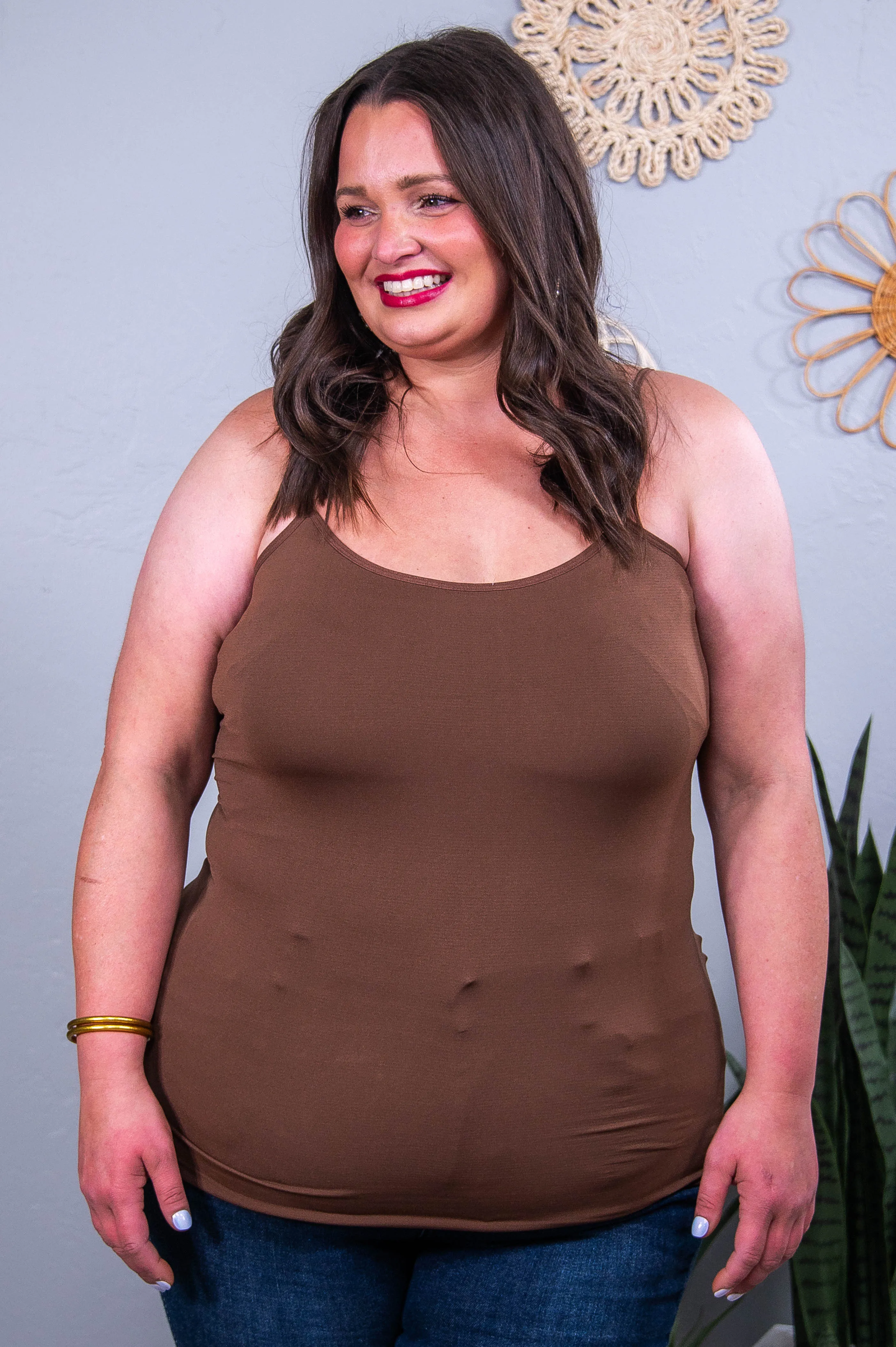Seamless Extended Cami (Sizes 12-18) - CAM1057
