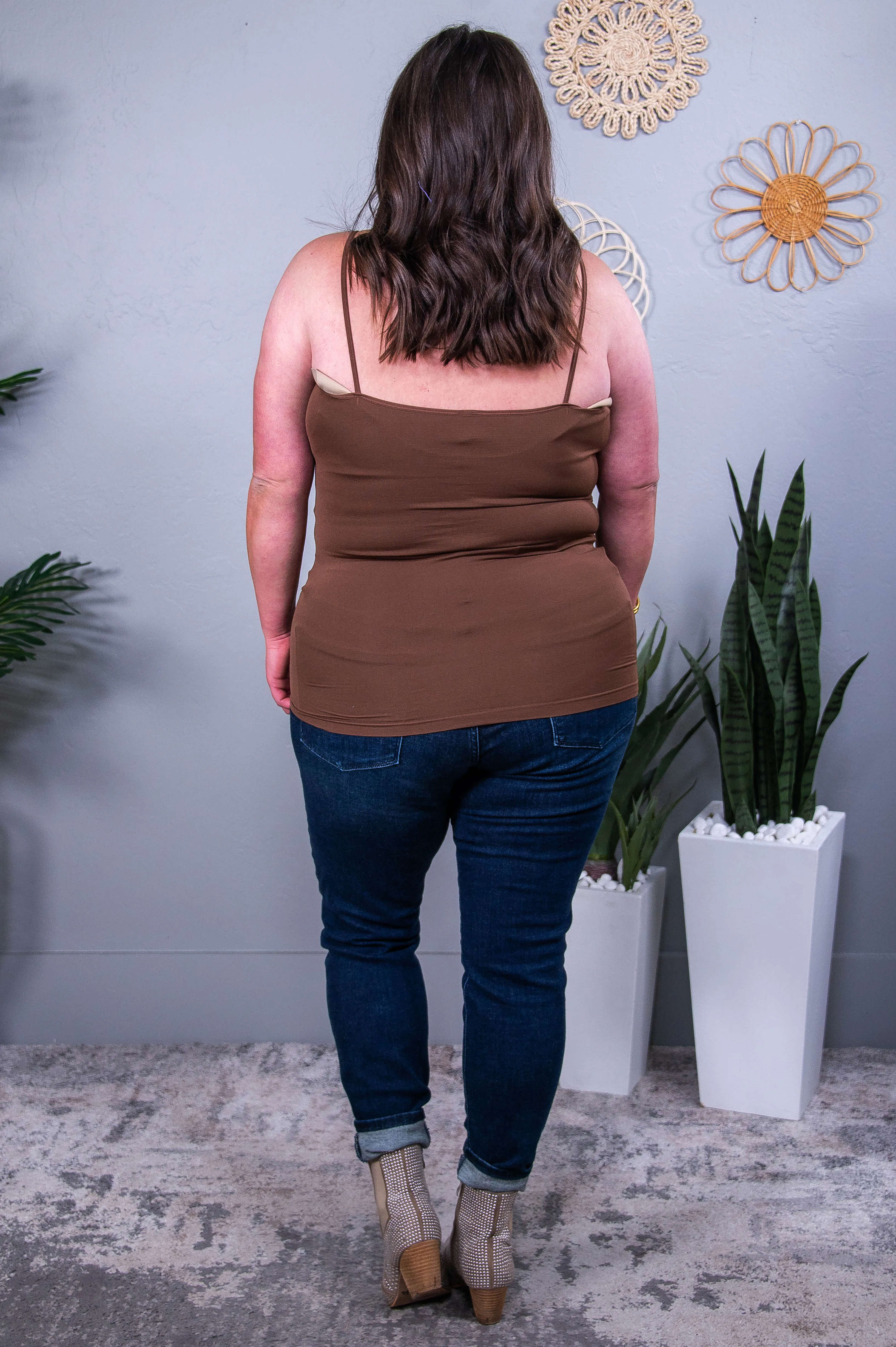 Seamless Extended Cami (Sizes 12-18) - CAM1057