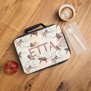 Seas The Rainbow Lunch Bag (INCLUDE CUSTOM NAME & FONT OPTION IN NOTES AT CHECKOUT)