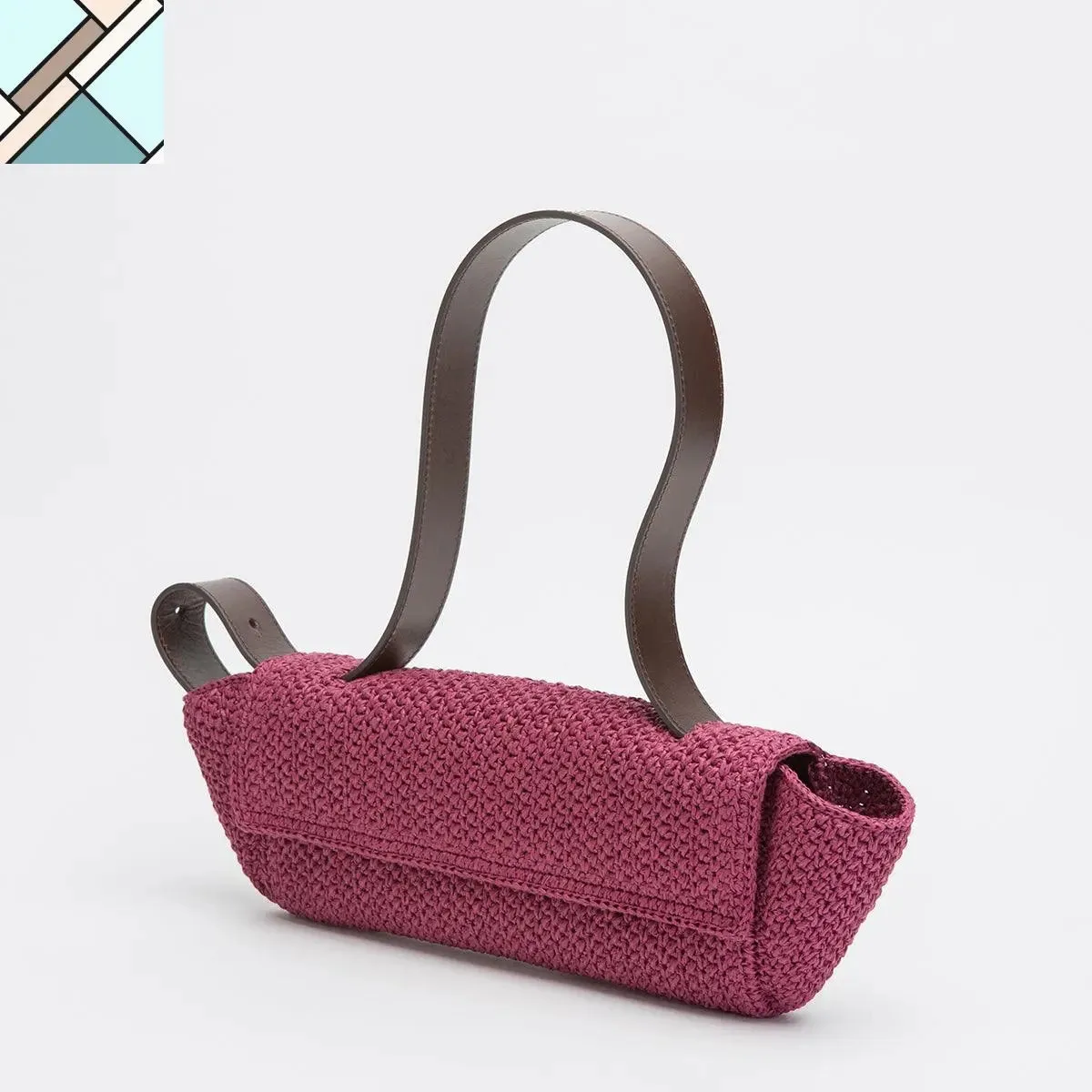 Sense Straw Shoulder Bag