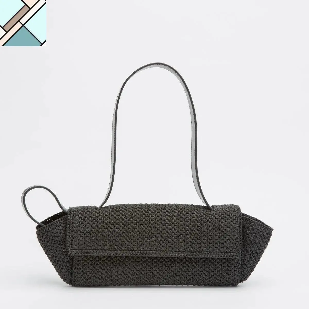 Sense Straw Shoulder Bag
