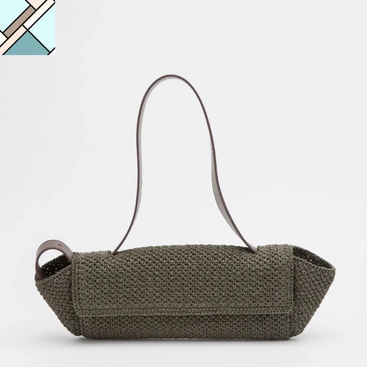 Sense Straw Shoulder Bag