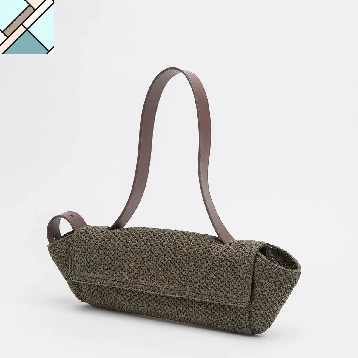 Sense Straw Shoulder Bag